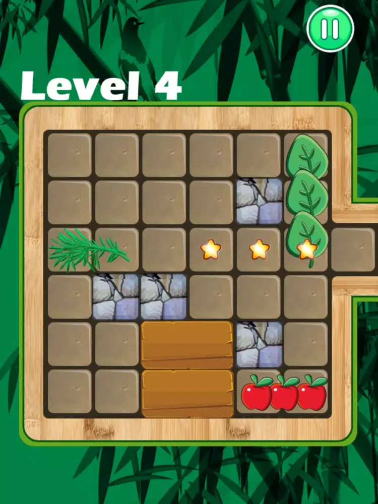Tangkapan layar Panda Steal Bamboo Free - A Cute Animal Puzzle Challenge Game iPad 