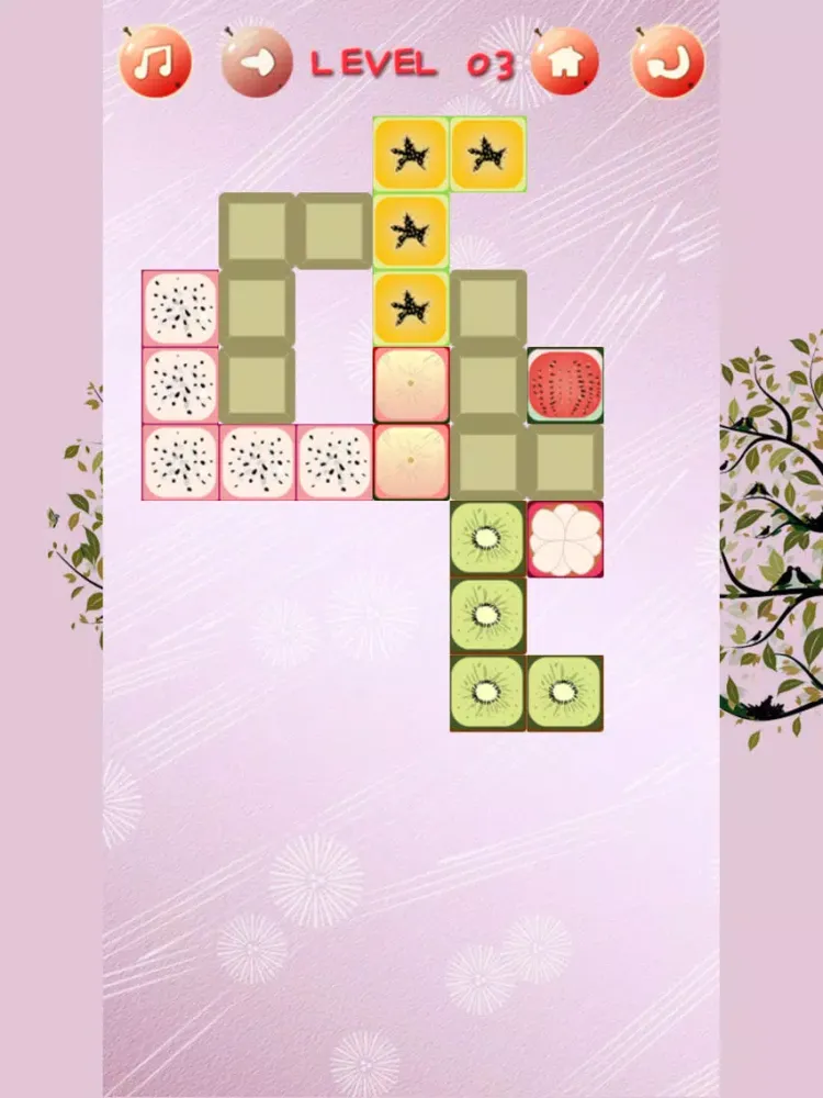 Captures d'écran de Cartoon Fruit Jigsaw Puzzle Free - A Cute Challenge Family Game iPad 