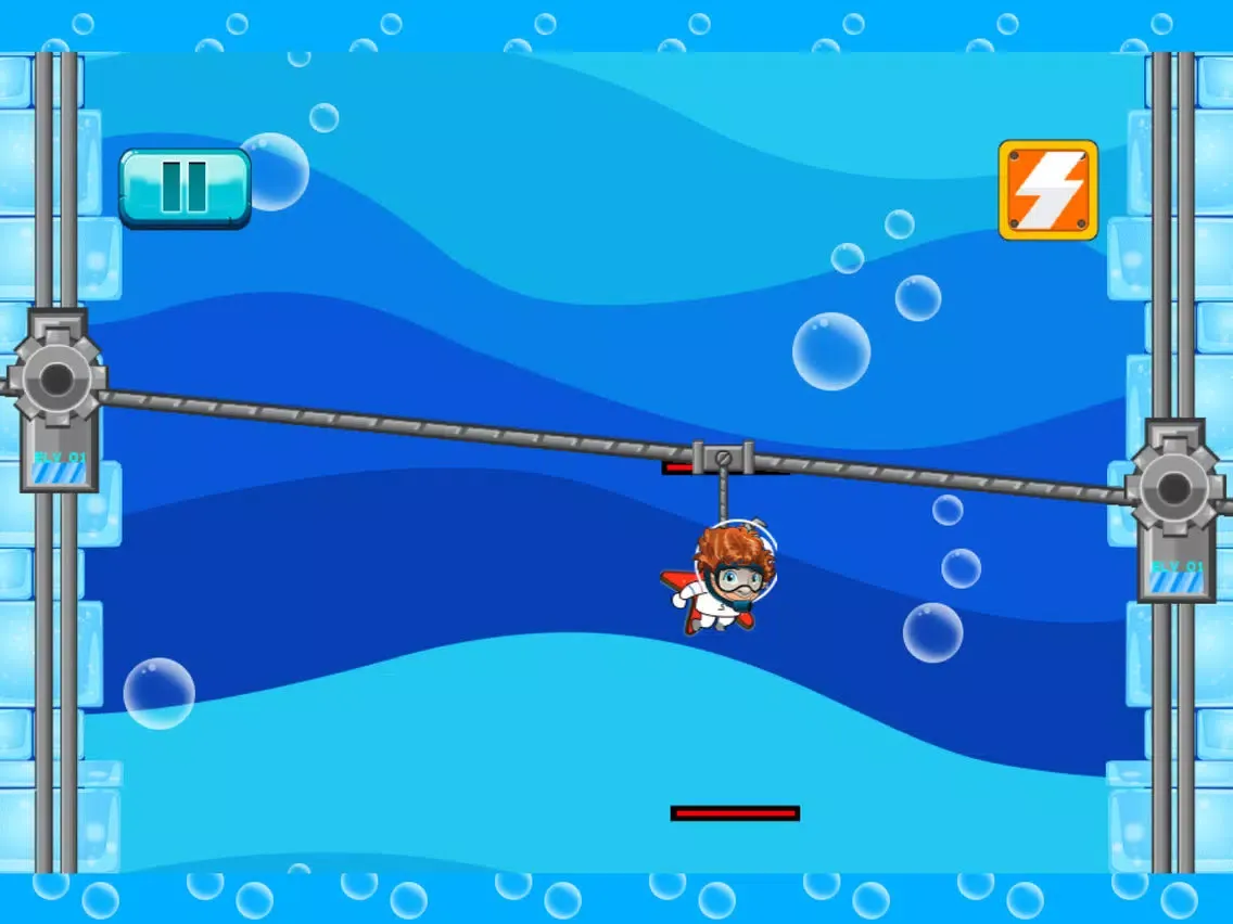 Deep Sea Challenge Free - Similar steps under a cute underwater world game iPad  স্ক্রিনশট