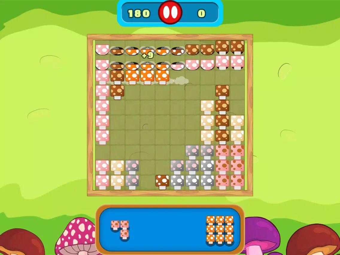 ภาพหน้าจอของ Battle of Cute Mushrooms Free iPad 