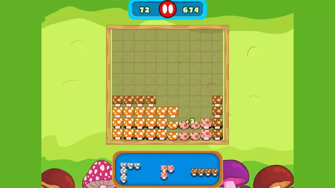 ภาพหน้าจอของ Battle of Cute Mushrooms Free