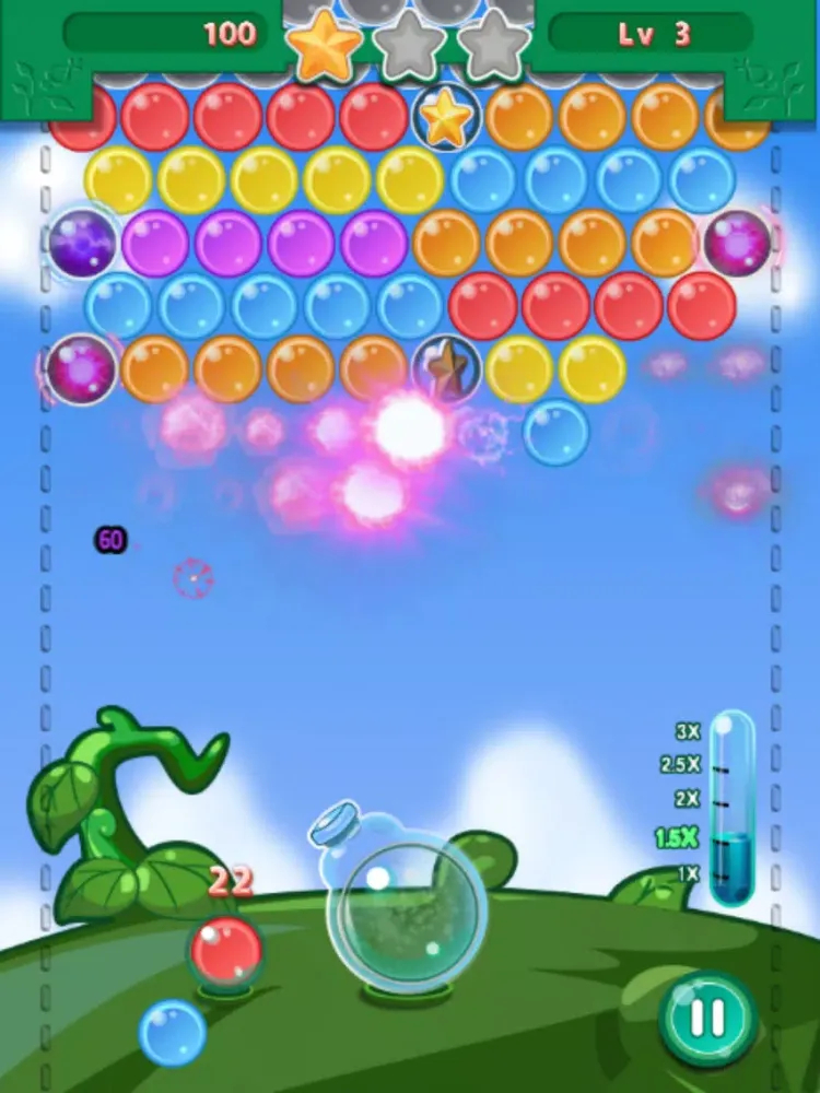 Captures d'écran de Bubble Pop Shooter Mania Free - A puzzle game iPad 