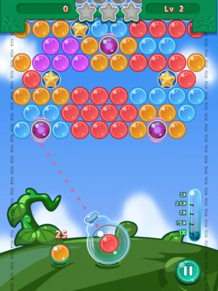 Captures d'écran de Bubble Pop Shooter Mania Free - A puzzle game iPad 