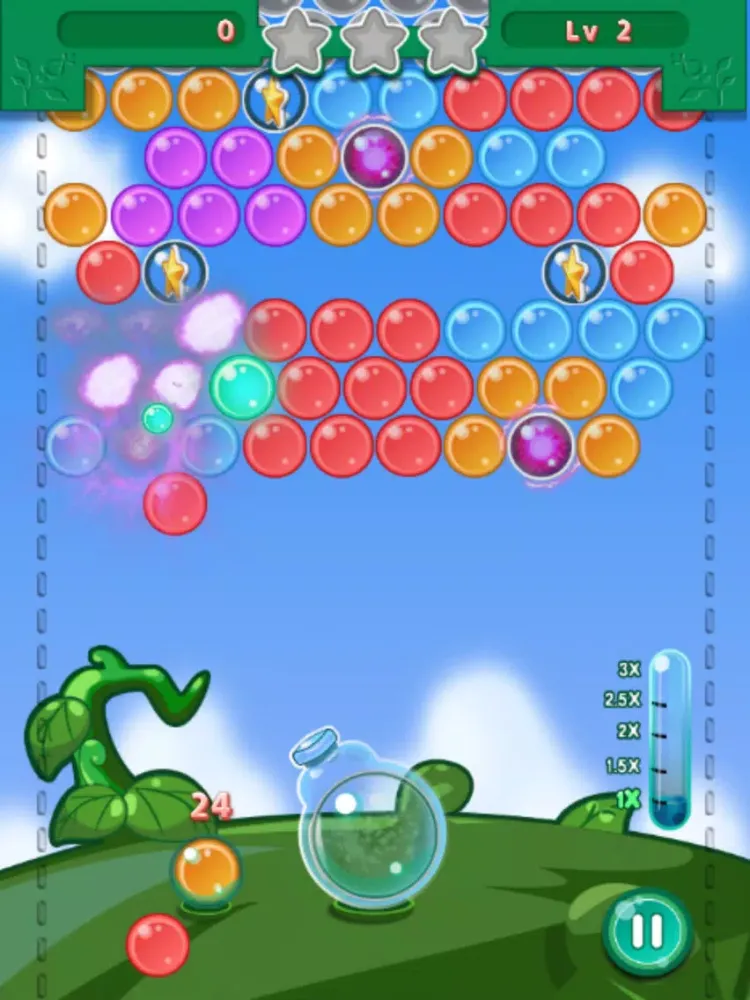Captures d'écran de Bubble Pop Shooter Mania Free - A puzzle game iPad 