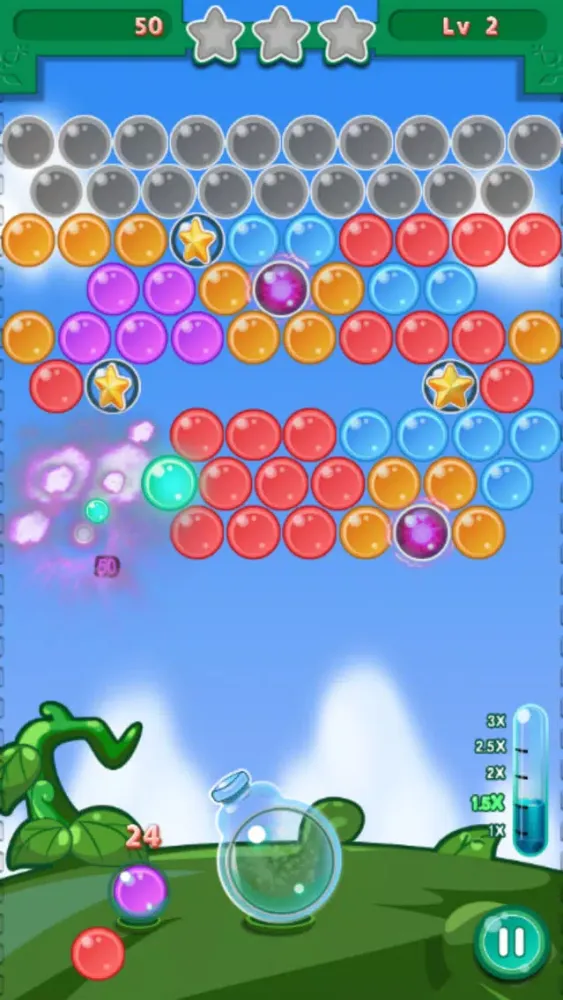Captures d'écran de Bubble Pop Shooter Mania Free - A puzzle game