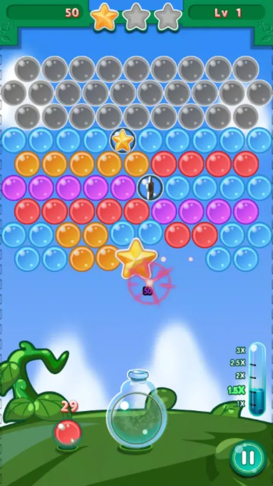 Captures d'écran de Bubble Pop Shooter Mania Free - A puzzle game