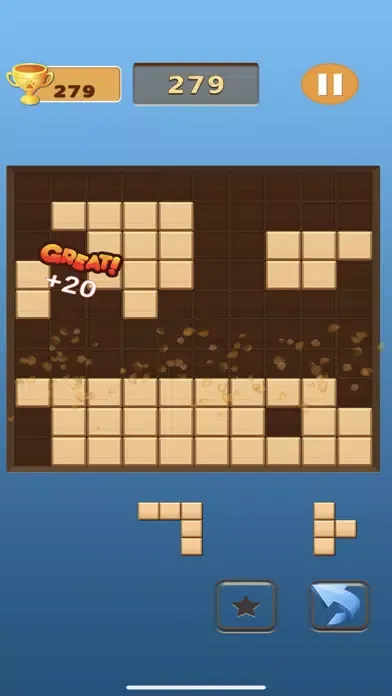 Block Puzzle Wood Premium Screenshots
