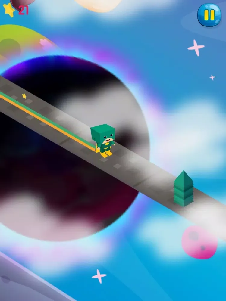 Super Hero - Galaxy Path iPad  Ekran Görüntüleri