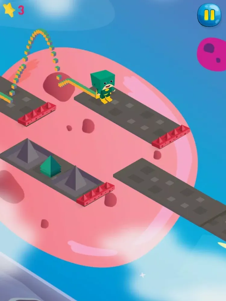 Super Hero - Galaxy Path iPad  Ekran Görüntüleri