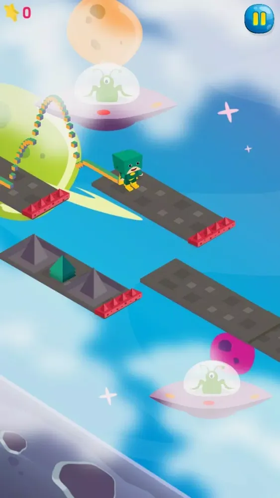Super Hero - Galaxy Path Ekran Görüntüleri