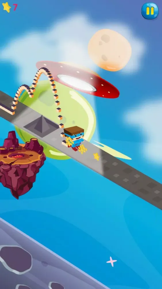 Super Hero - Galaxy Path Ekran Görüntüleri