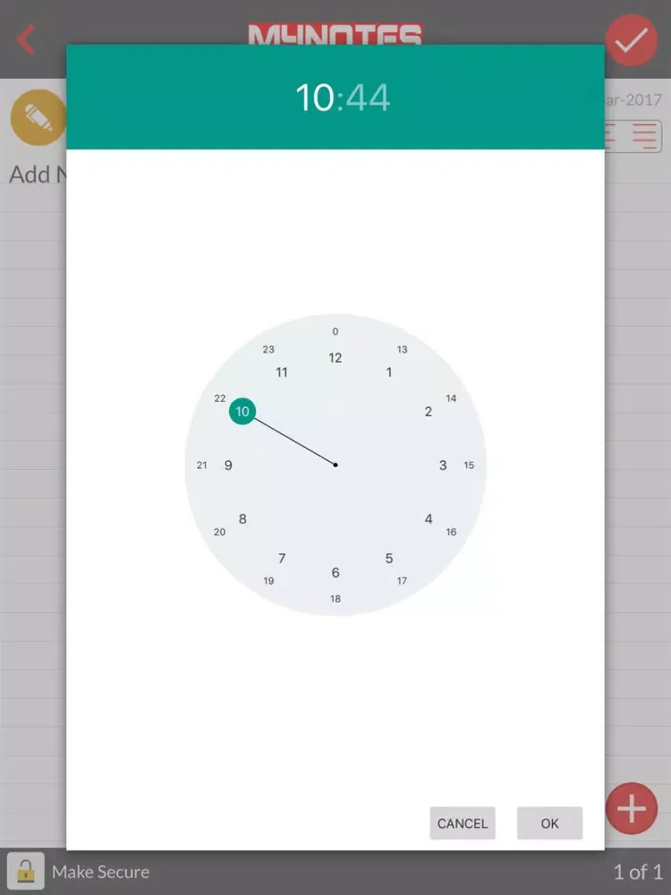 تصاویر MyNotes EZ Journal iPad 