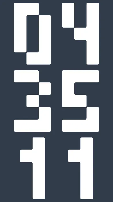 Pixel Art Clock スクリーンショット