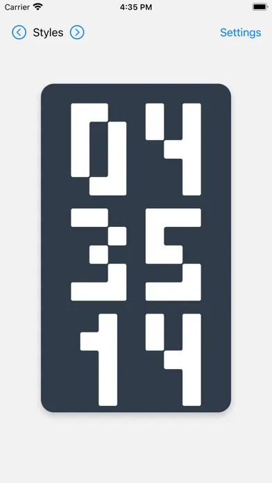 Pixel Art Clock スクリーンショット