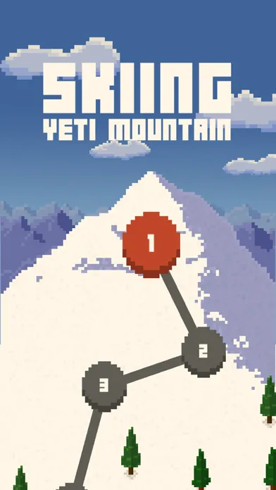 Skiing Yeti Mountain 스크린샷