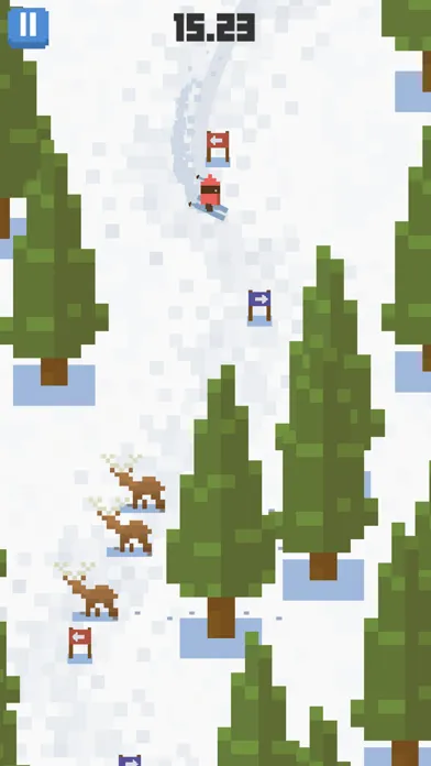 Skiing Yeti Mountain 스크린샷