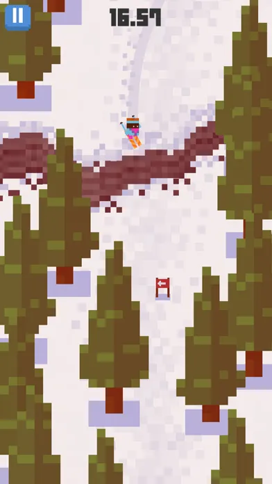 Skiing Yeti Mountain 스크린샷