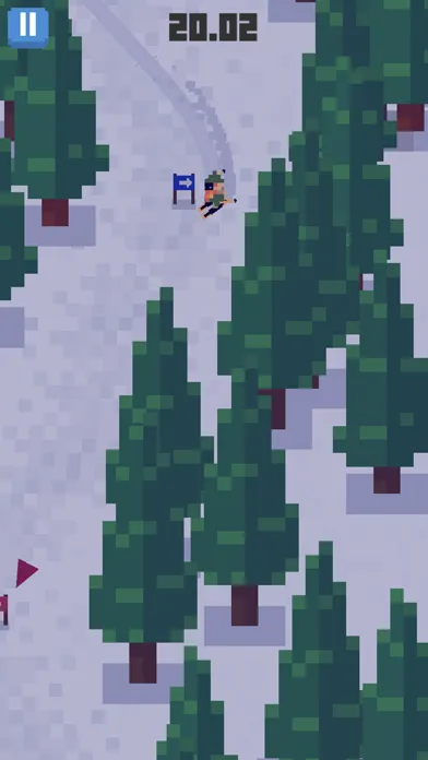 Skiing Yeti Mountain 스크린샷