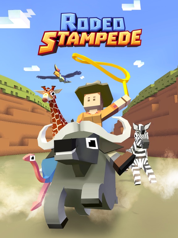 Capturas de tela do Rodeo Stampede: Sky Zoo Safari iPad 