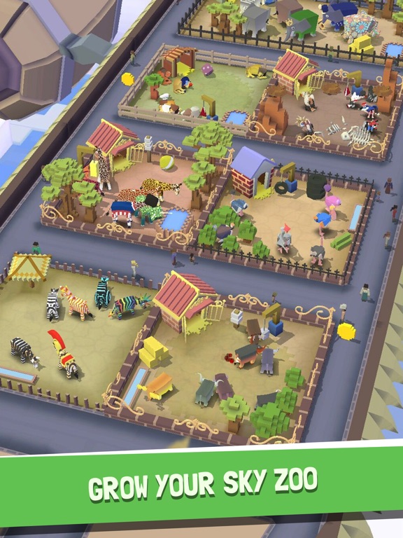 Capturas de tela do Rodeo Stampede: Sky Zoo Safari iPad 