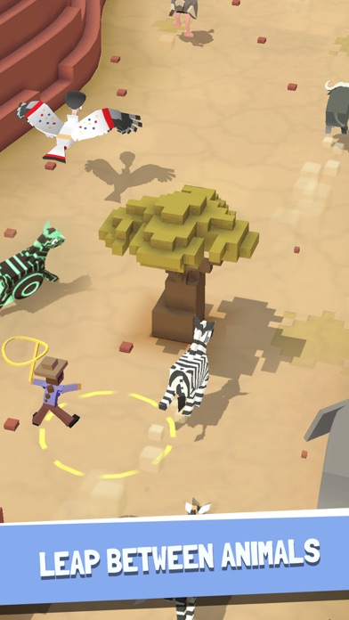 Capturas de tela do Rodeo Stampede: Sky Zoo Safari