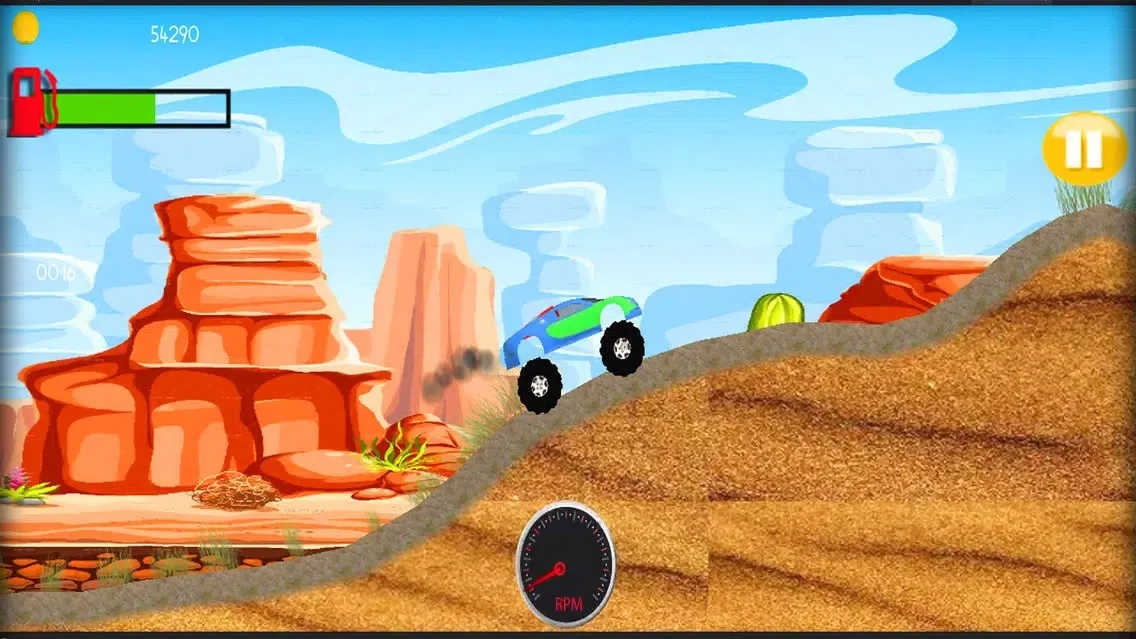 Monster Truck Hills Driving - Ultimate Challenge 스크린샷