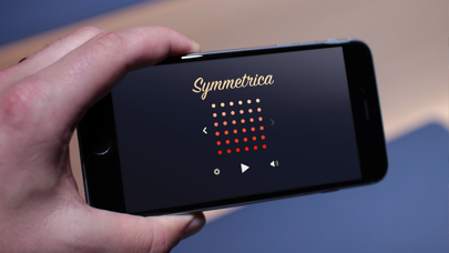 Symmetrica: Minimalistic arcade game स्क्रीनशॉट