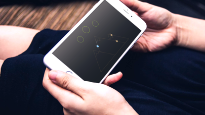 Symmetrica: Minimalistic arcade game स्क्रीनशॉट