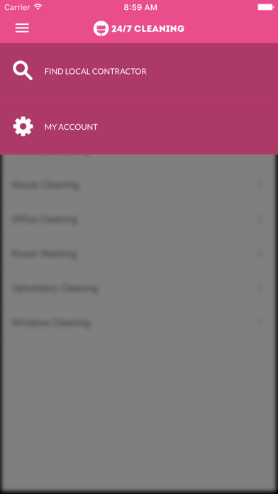 Screenshot di 24/7 Cleaning App - Find top cleaners in your area