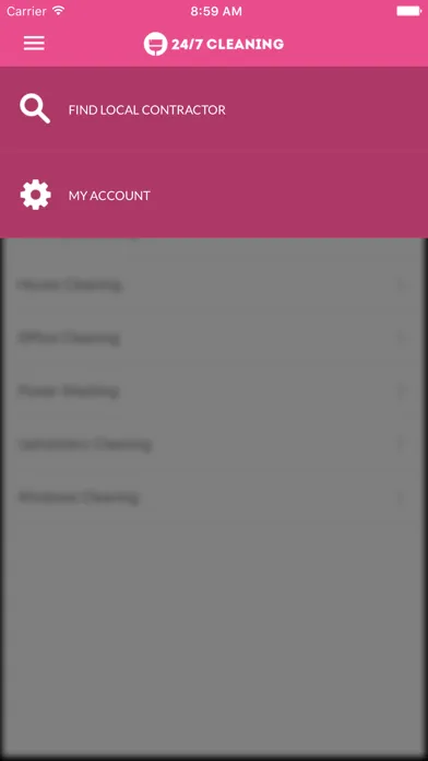 24/7 Cleaning App - Find top cleaners in your area スクリーンショット