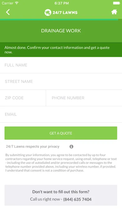 Скриншоты 24/7 Landscaping App - Find top landscapers in your area
