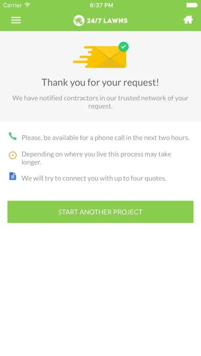Скриншоты 24/7 Landscaping App - Find top landscapers in your area