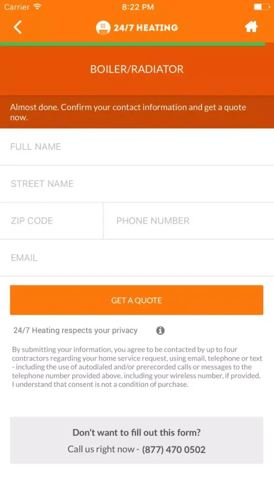 24/7 Heating - Find top heating pros in your area Screenshots
