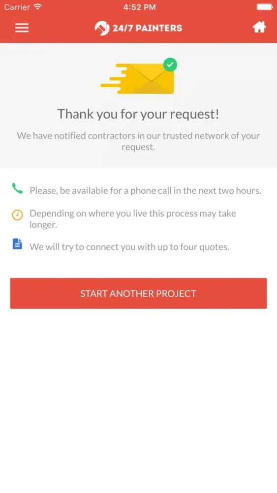 Скриншоты 24/7 Painters - Find top painters in your area