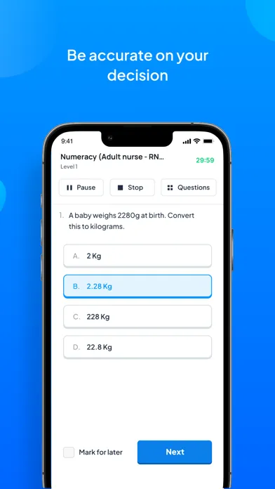 NMC CBT স্ক্রিনশট