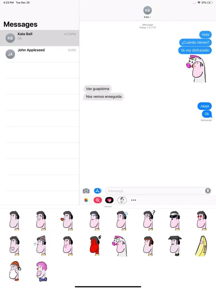 Adri Stickers iPad  Ekran Görüntüleri