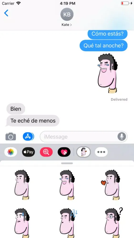Adri Stickers Ekran Görüntüleri