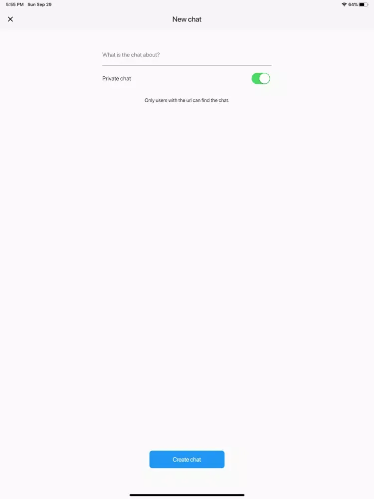 Скриншоты Verbosity Chat iPad 