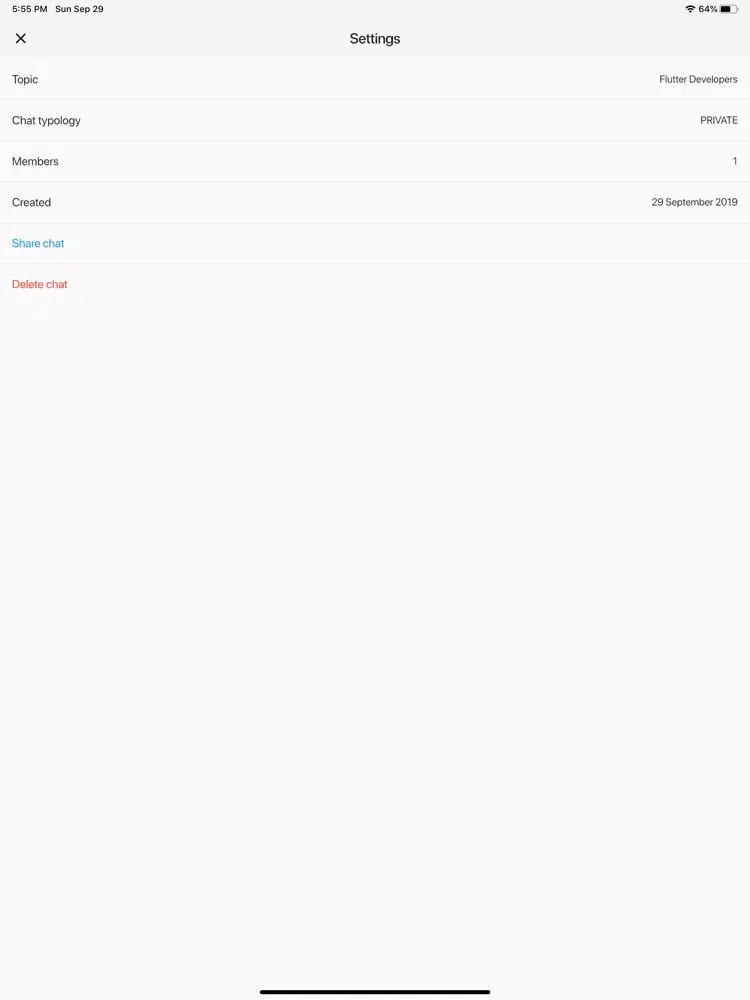 Скриншоты Verbosity Chat iPad 