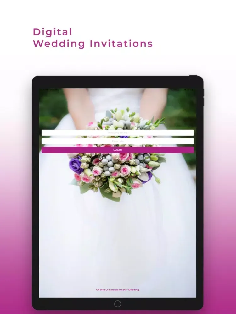 Zrzuty ekranu Knote: Wedding Invitations iPad 