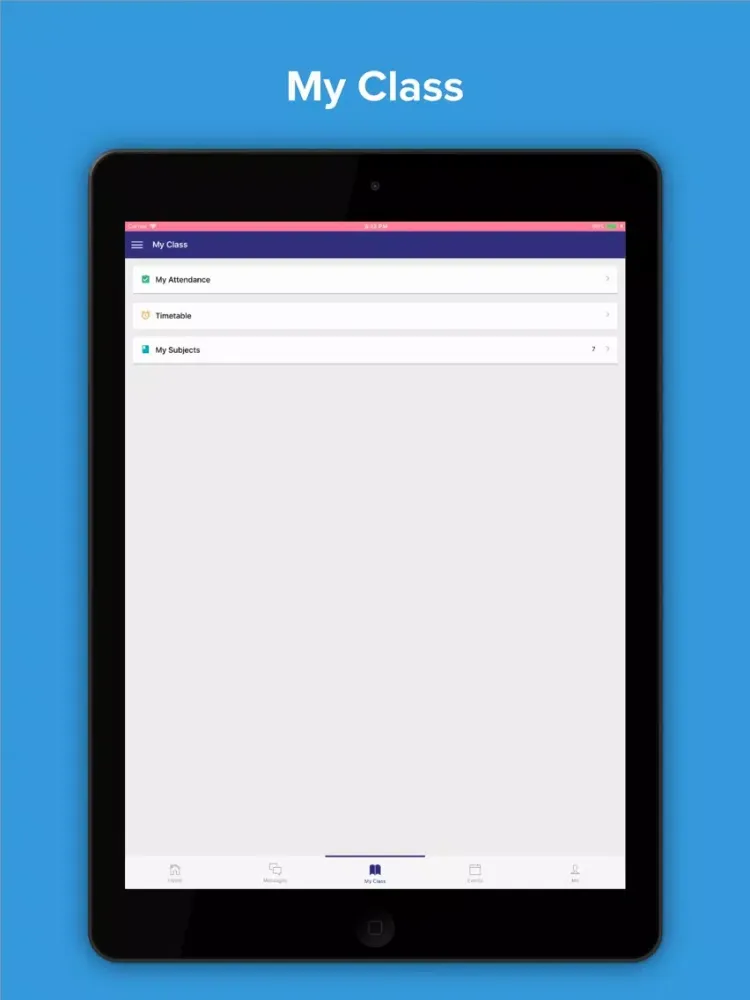 Ảnh chụp màn hình của Kolej Unikop iPad 