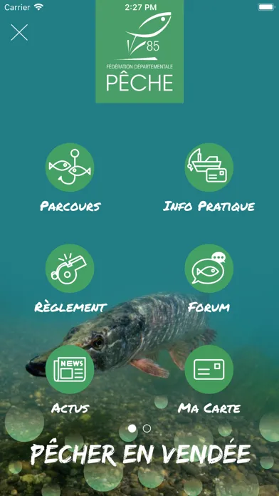 Fédération de Pêche de Vendée स्क्रीनशॉट