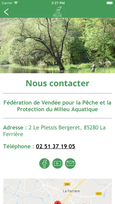 Fédération de Pêche de Vendée स्क्रीनशॉट