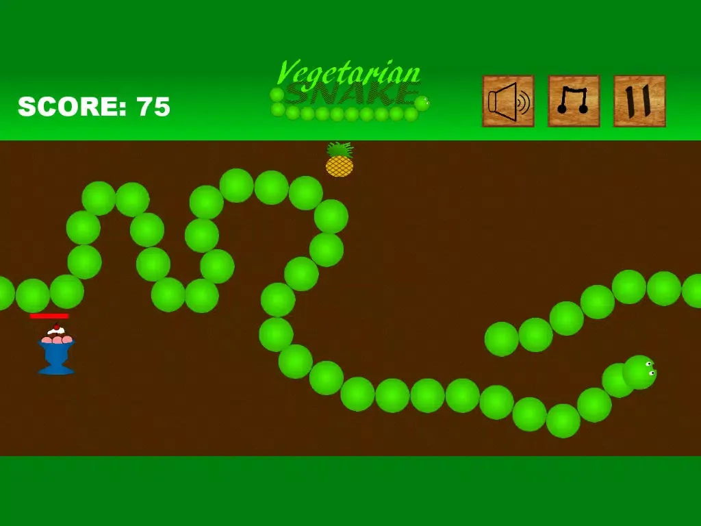 Vegetarian Snake iPad  स्क्रीनशॉट