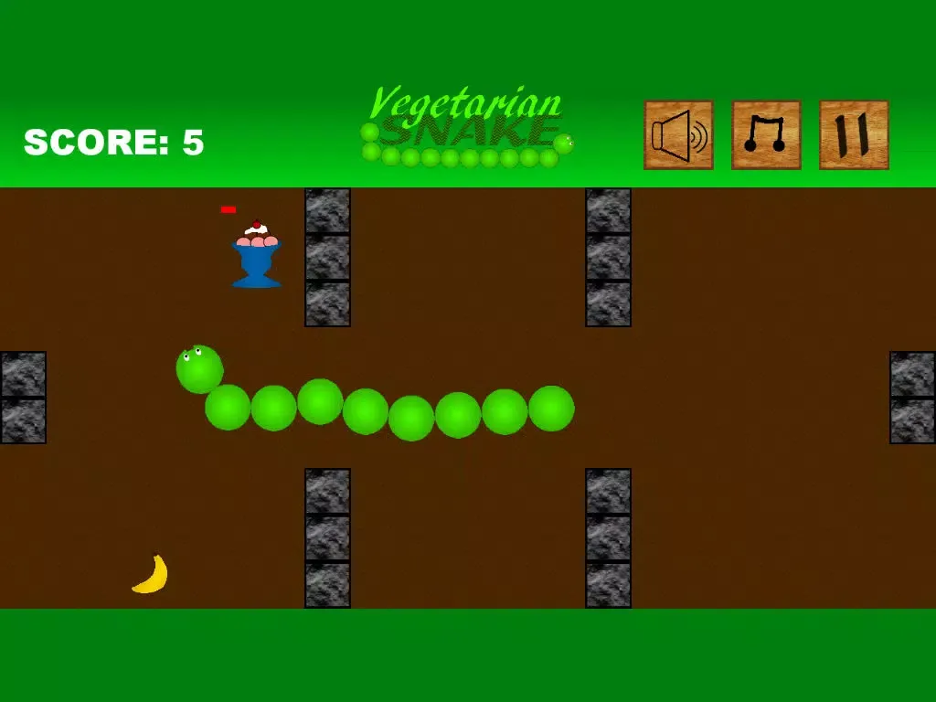 Vegetarian Snake iPad  स्क्रीनशॉट