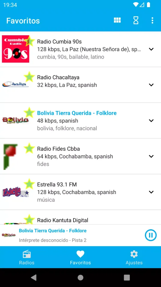Bolivia Radio Stations Screenshots