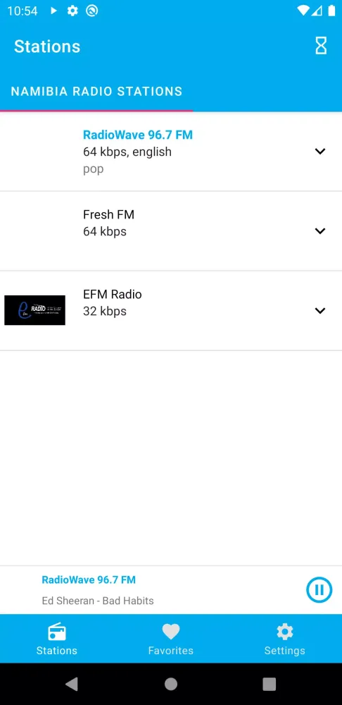 Namibia Radio Stations - FM St Screenshots