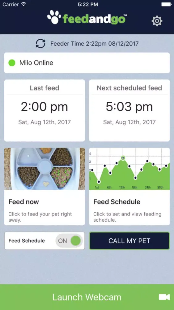 Captures d'écran de Feed and Go - Smart Pet Feeder
