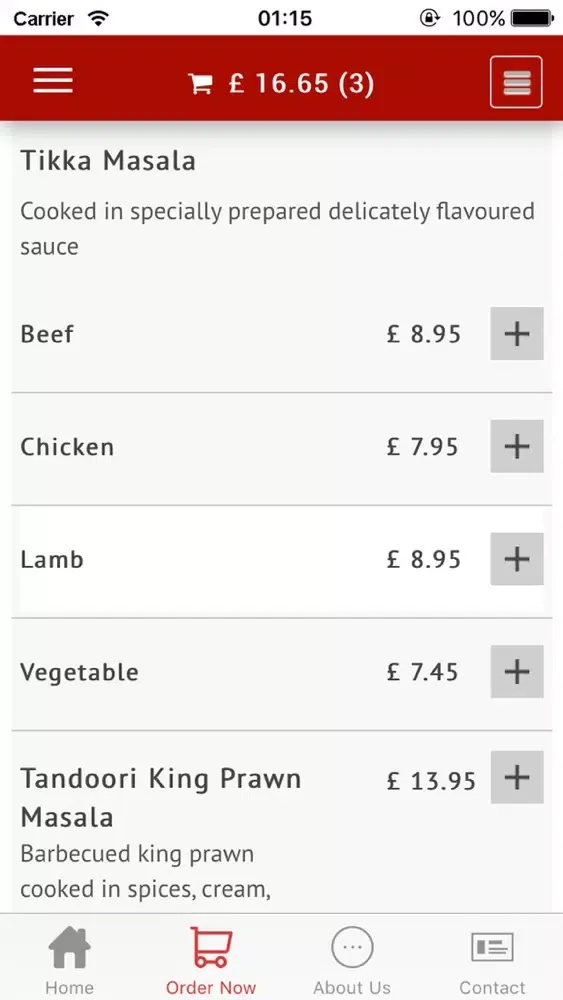 Tangkapan skrin MasterChef - Takeaway Delivery Luton