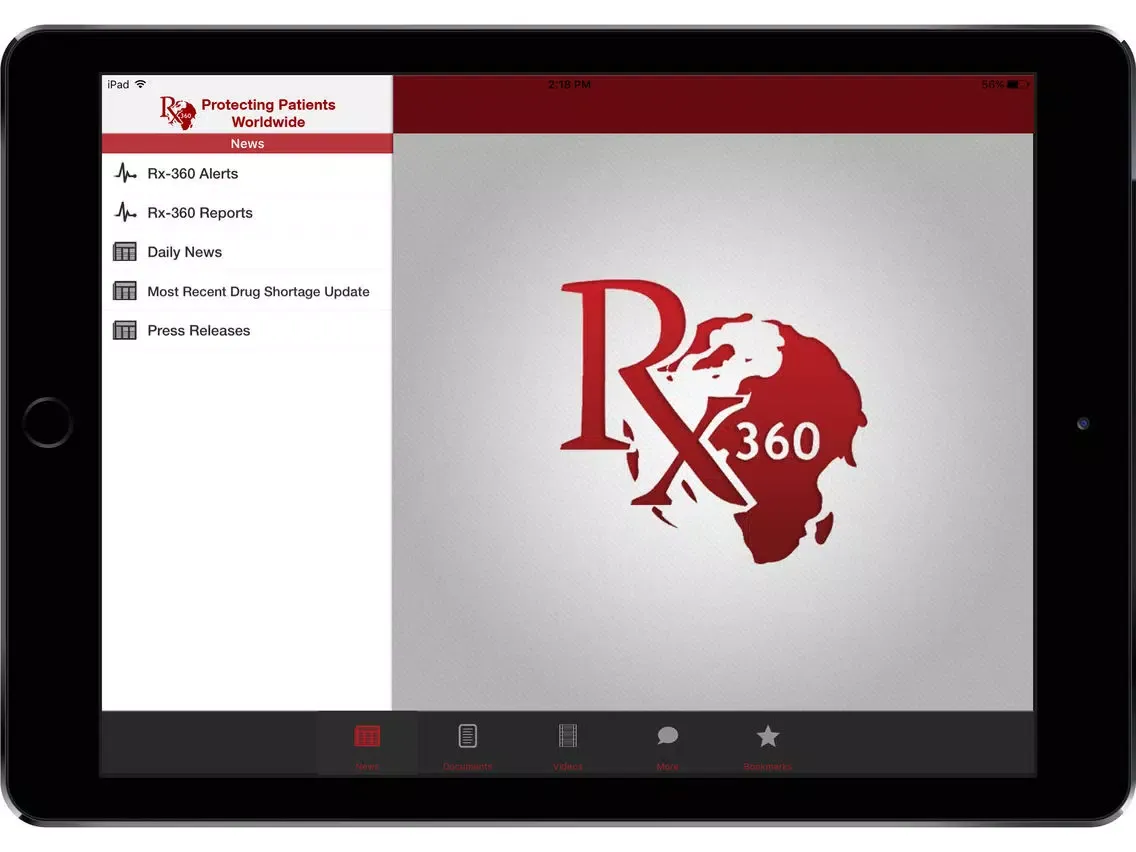 Rx-360 iPad  স্ক্রিনশট